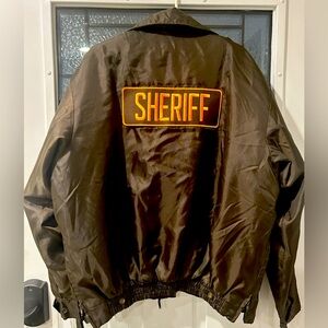 Police issued insulated winter coats!
 XL SIZE Sheriff coat!